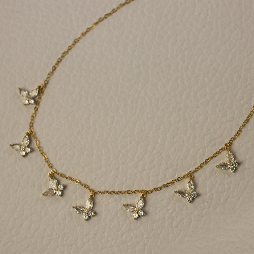 Butterfly Choker Necklace