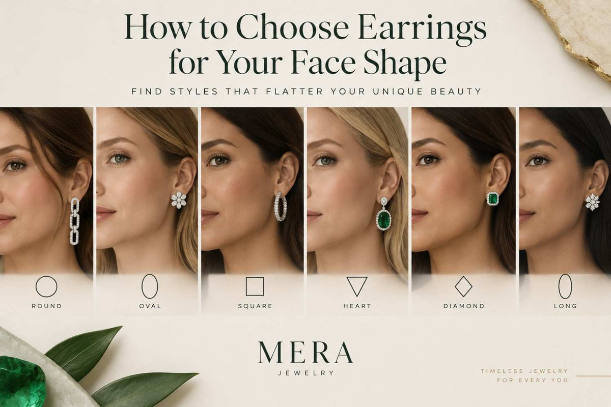 How to Choose Earrings for Your Face Shape