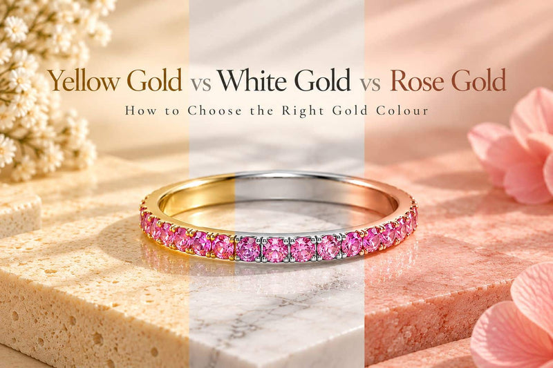 Yellow Gold vs White Gold vs Rose Gold