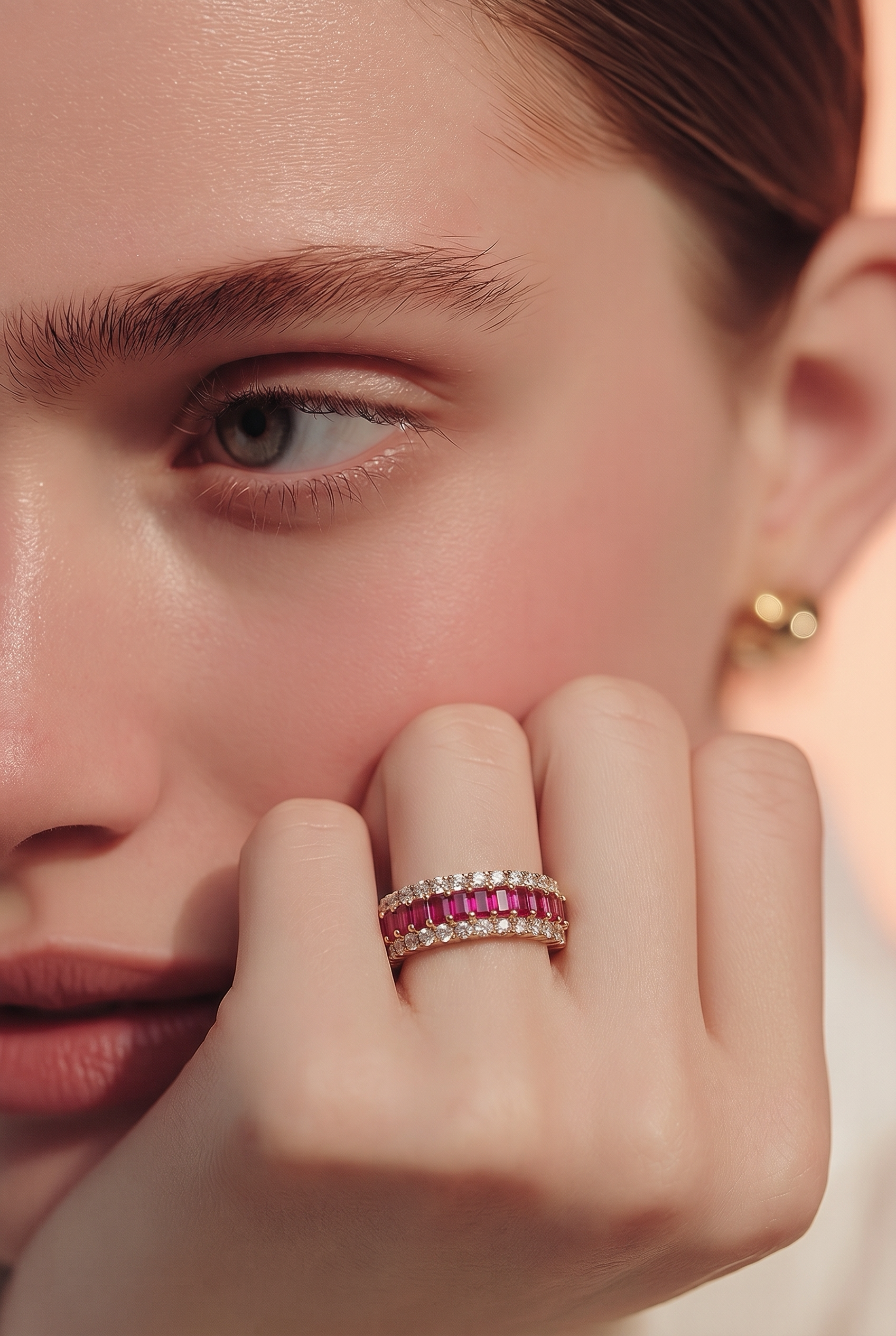 Love in Ruby Ring