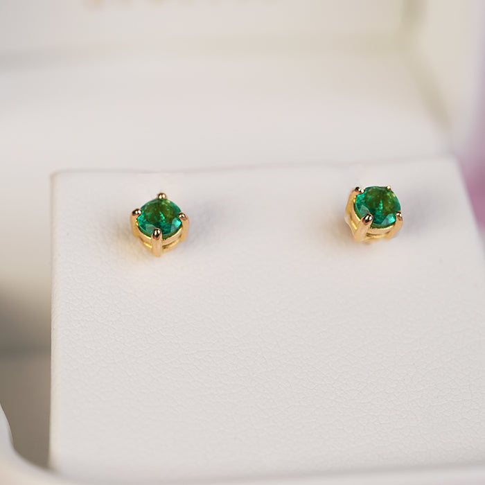 Classic Round Emerald Drops