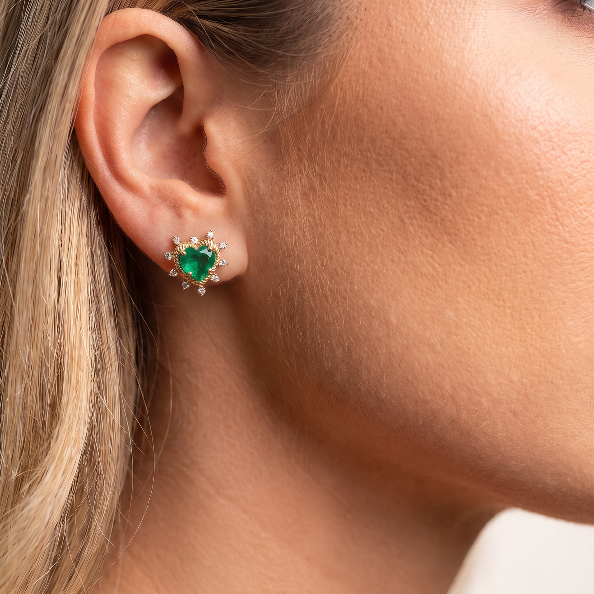 MERA Heart Earrings