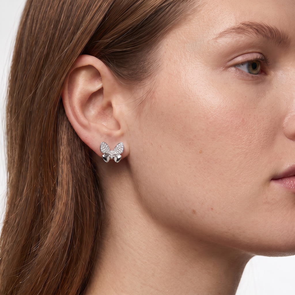 Papillon Diamond Earrings