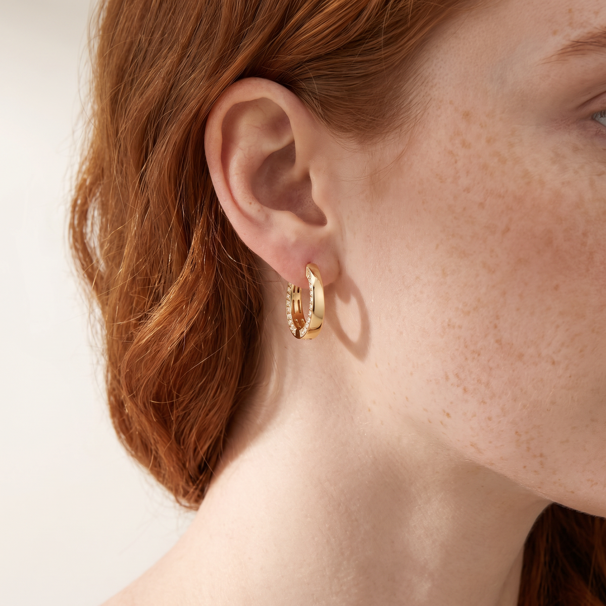 Stardust Pavé Hoops