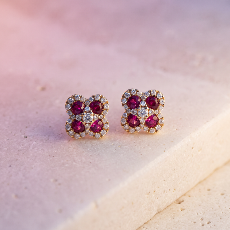 Ruby Isle Studs