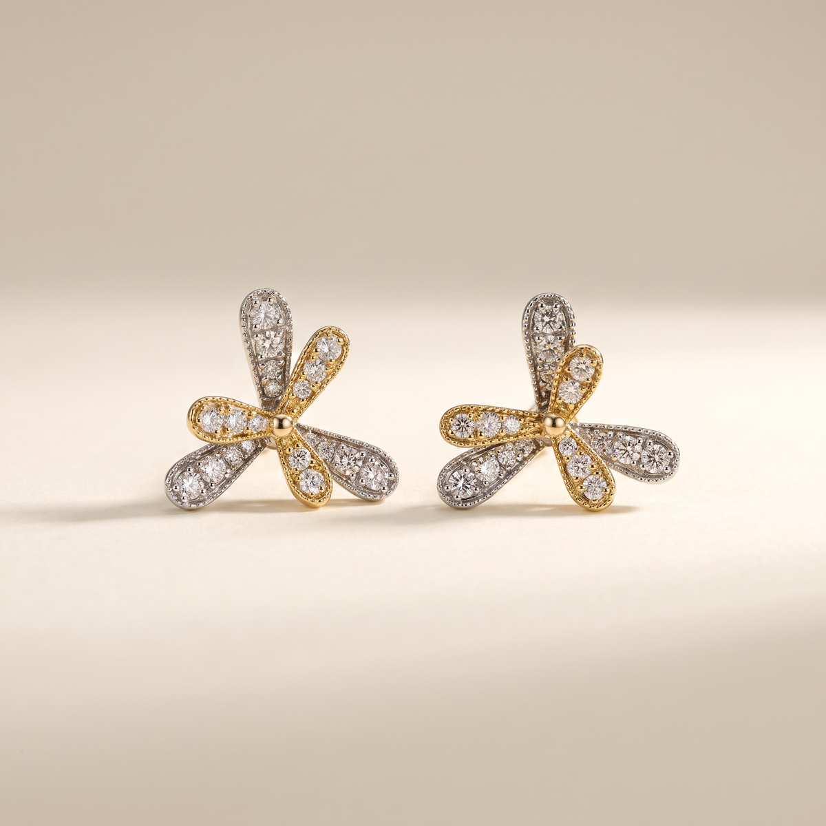 Libellule Diamond Earrings