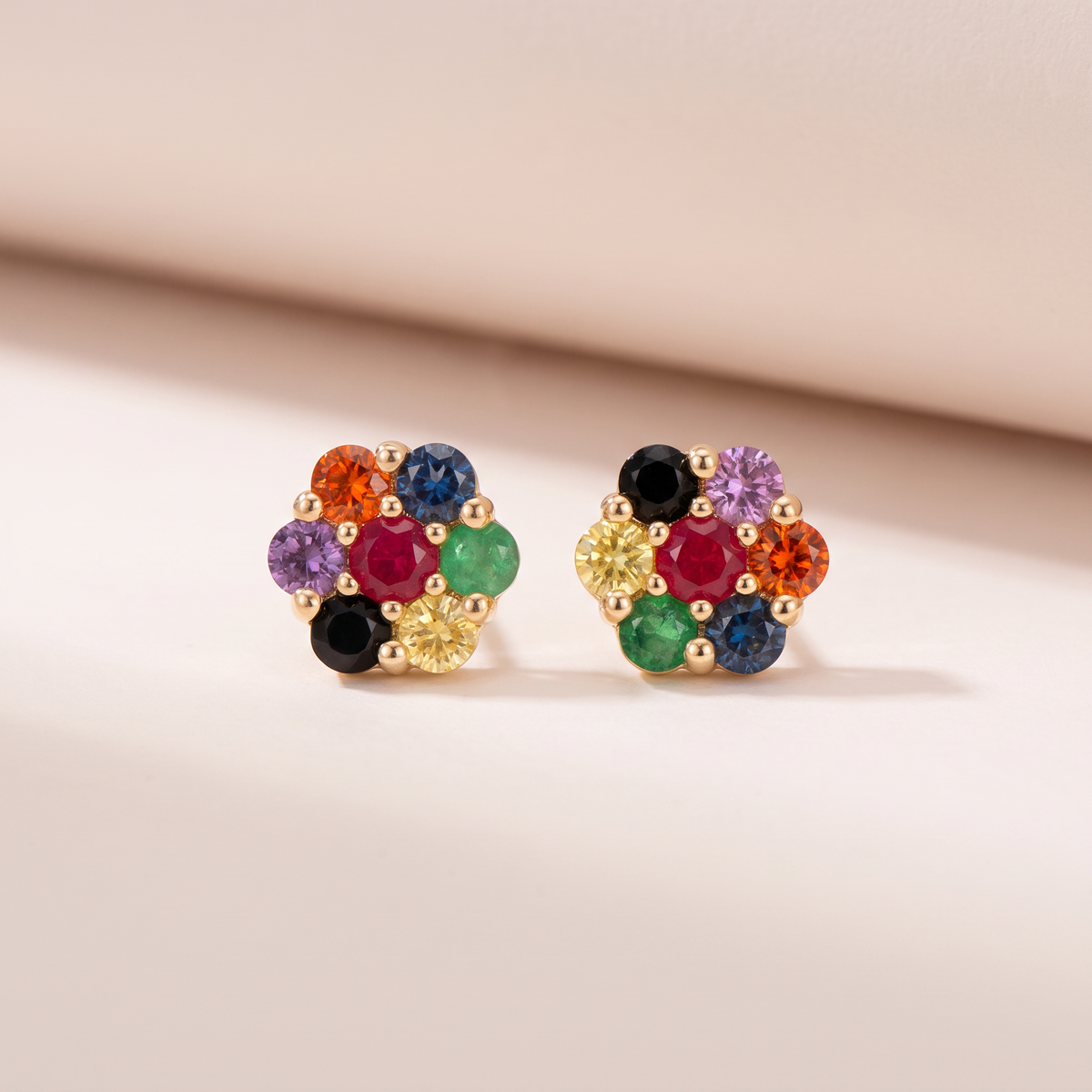 Rainbow Garden Studs