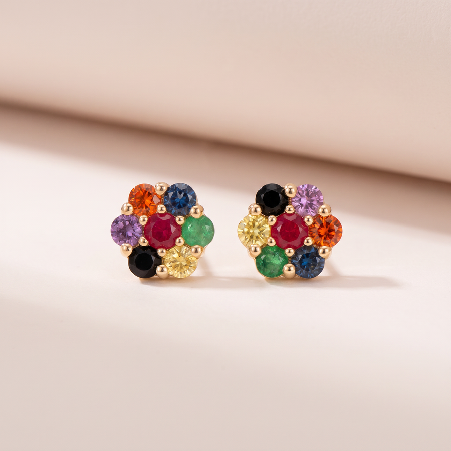 Rainbow Garden Studs
