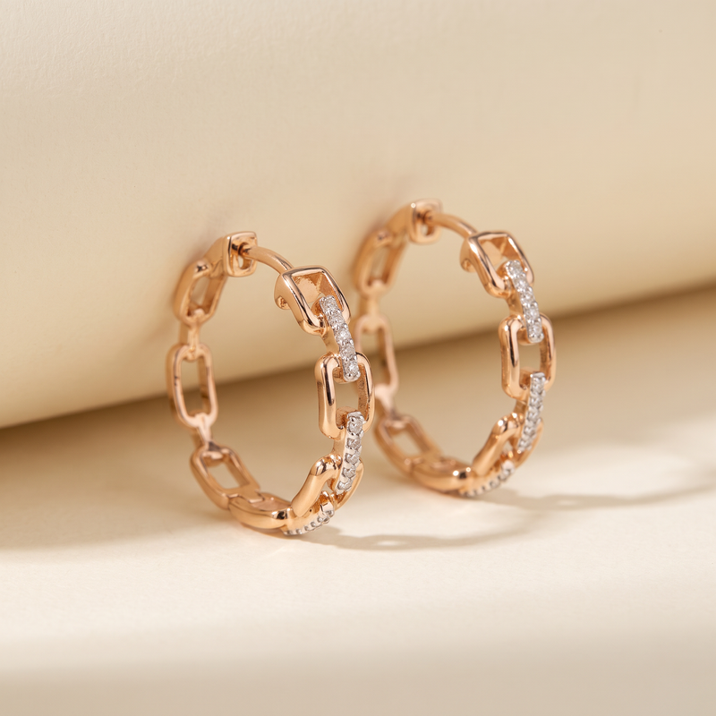 Infinity Link Earrings