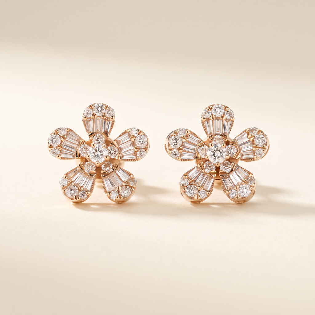 Marigold Diamond Earrings