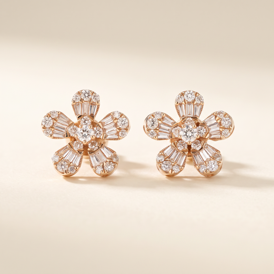 Marigold Diamond Earrings