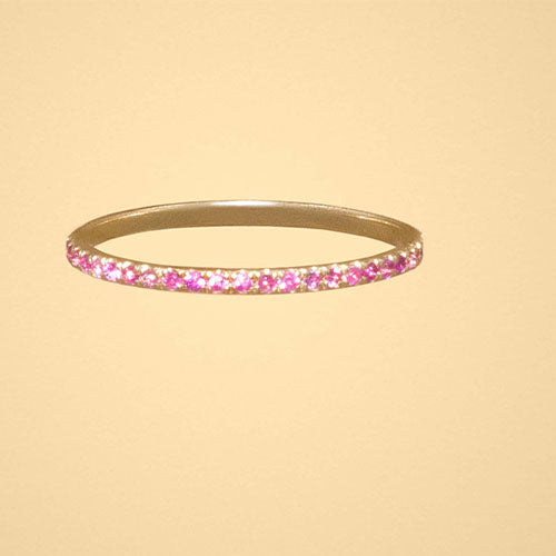 Mera Pink Sapphire Ring